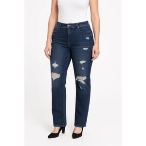 Resfeber Los Angeles Collection Jeans Womens‎ 16 Skinny Boyfriend Distressed